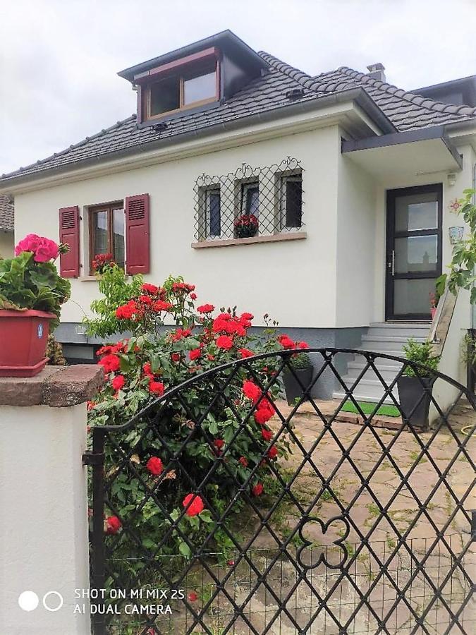 Colmar "Room" Chambre Privee Chez L'Habitant,Parking Voiture Devant La Maison,Garage Moto Et Velo,Petit Dejeuner מראה חיצוני תמונה